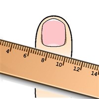 爪幅の計測